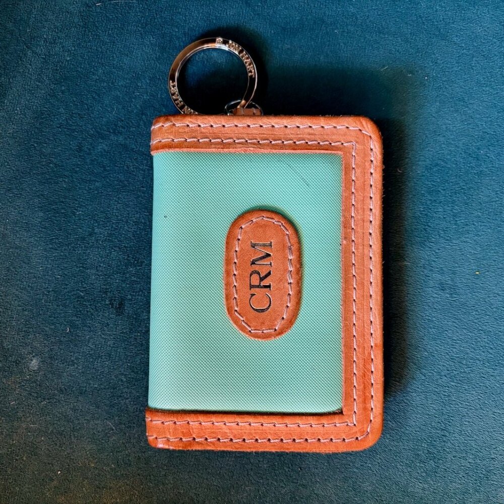 Jon Hart  ID Wallet -- Ocen Blue Coated Canvas